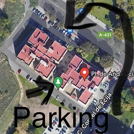 Plaza De Andalucia Home Con Parking Kordoba Zewnętrze zdjęcie